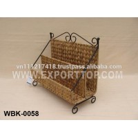 Beautiful water hyacinth basket from Vietnam (skype : july.etop)