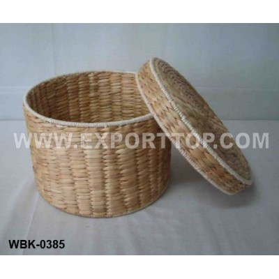 Competitive price Water-hyacinth baskets ( Skype: July.etop)